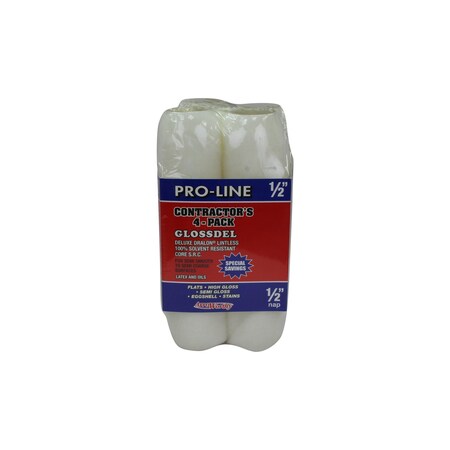 Arroworthy ArroWorthy Pro-Line Dralon 9 in. W X 1/2 in. Paint Roller Cover 4 pk 9FGL4-4PK